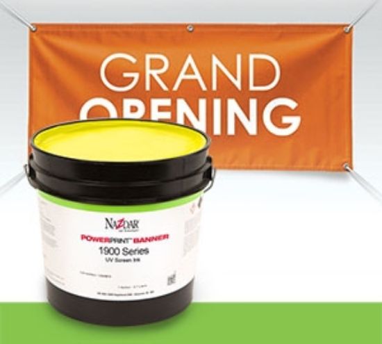 Picture of Nazdar 1900 POWERPRINT Banner UV Screen Ink