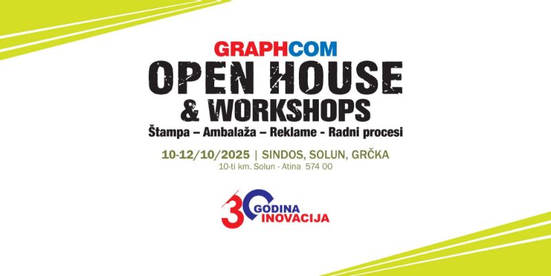 Organizacija „GRAPHCOM OPEN HOUSE & WORKSHOPS“ u Solunu je u završnoj fazi