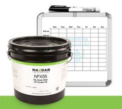 Εικόνα της Nazdar NFX55 UV Dry Erase Clear Screen Ink
