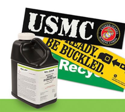 Εικόνα της Nazdar Nazkote RA3000 UV Gloss Roller Coat Clear