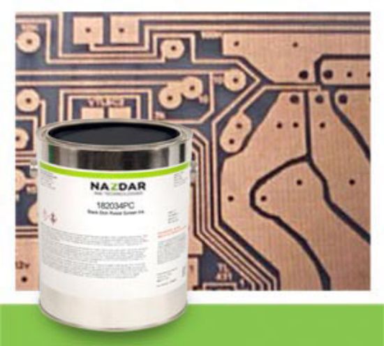 Picture of Nazdar 182034PC Black Etch Resist Screen Ink